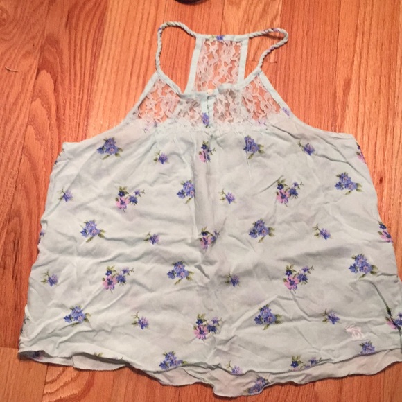 Abercrombie floral tank top - Picture 1 of 1